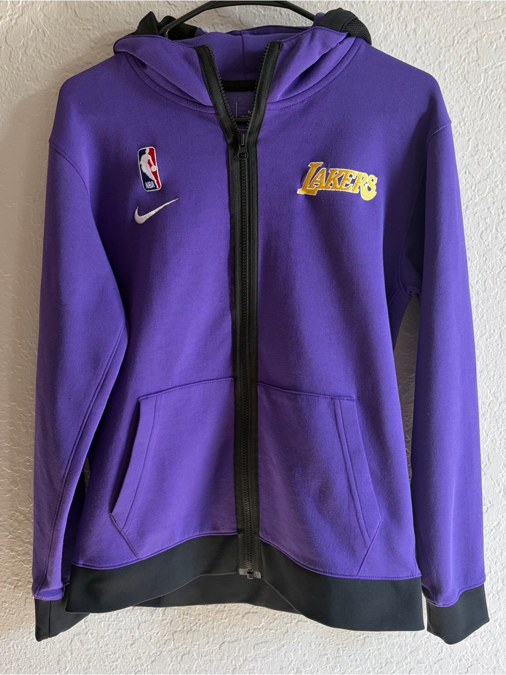 Los Angeles Lakers Nike Authentic Showtime Zip Jacket - Boys XL Excellent!
